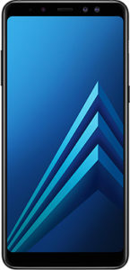 Samsung-Galaxy-A8-(2018)-Front-View—Black